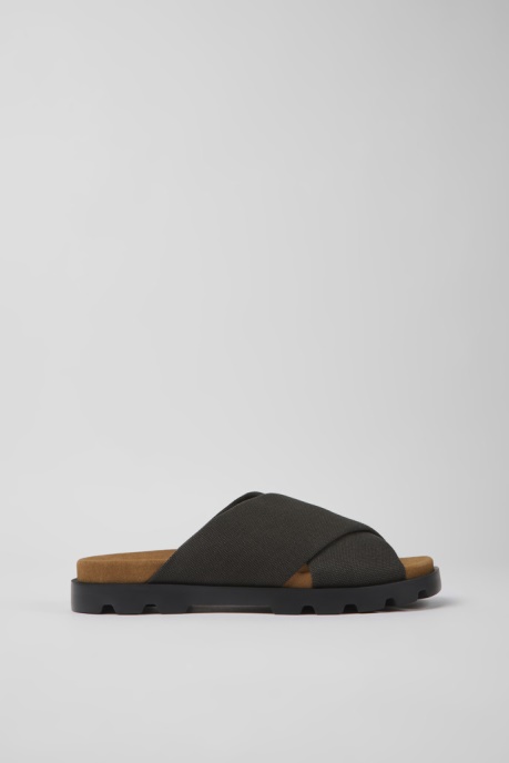 Exclusive Camper AU Brutus Sandal Gray Recycled Cotton Sandals For Men
