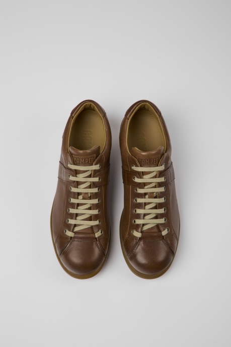 Design Pelotas Brown Shoe For Men Camper AU