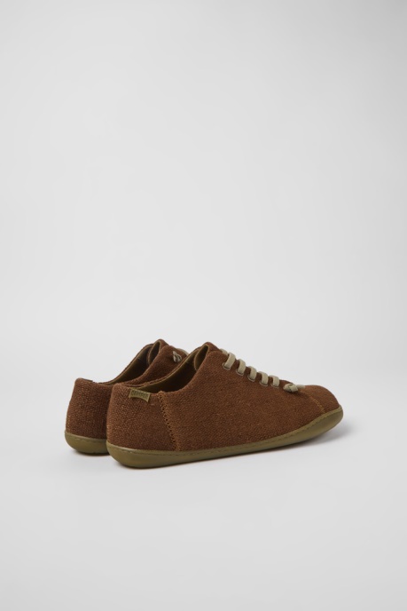 Peu Brown Textile Shoes For Men Exclusive Camper AU