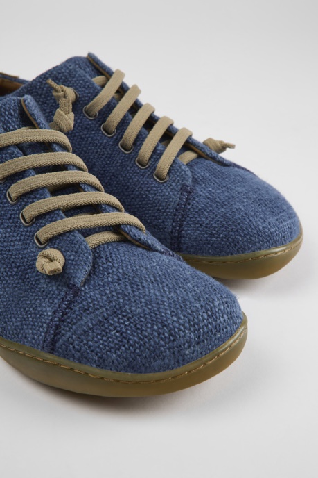 Peu Blue Textile Shoes For Men Exclusive Camper AU