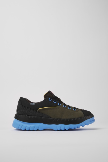 Exclusive Camper AU Teix Green Recycled Textile And Nubuck Shoes For Men