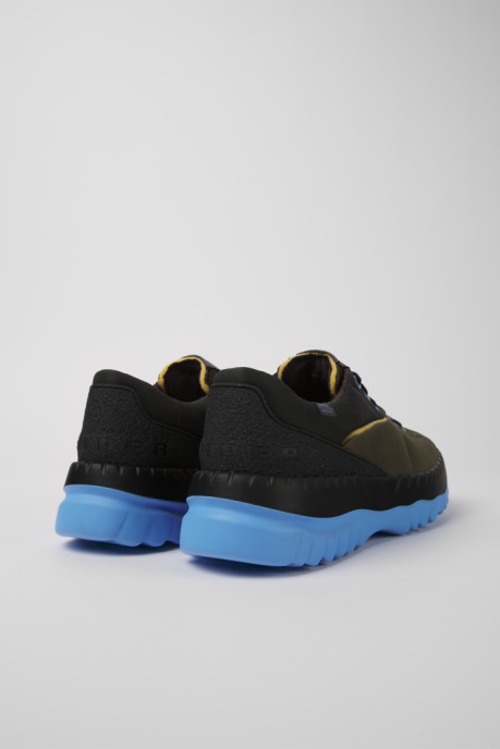 Exclusive Camper AU Teix Green Recycled Textile And Nubuck Shoes For Men