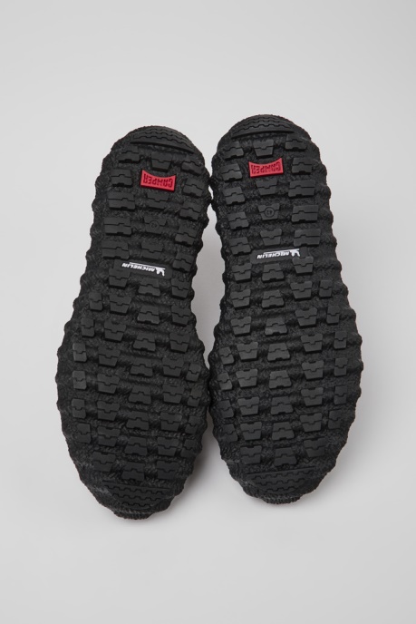 Camper AU Design Ground Dark Green Nubuck Ankle Boots For Men