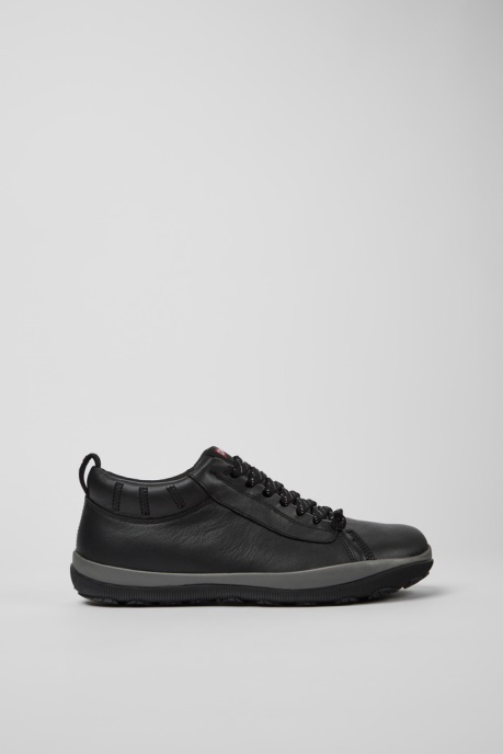 Camper AU Design Peu Pista Gore-Tex Black Leather Shoes For Men