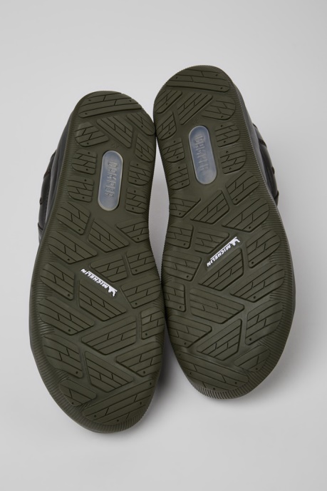 Design Peu Pista Gore-Tex Brown Leather Shoes For Men Camper AU