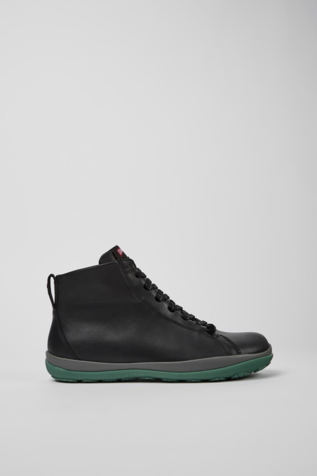 Peu Pista Gore-Tex Black Leather Ankle Boots For Men Camper AU New Arrivals