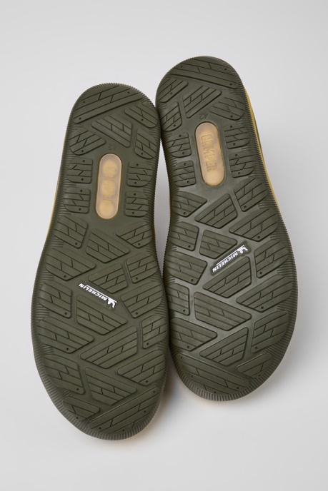 Camper AU Peu Pista Gore-Tex Green Nubuck Ankle Boots For Men New Arrivals