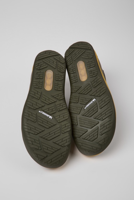 Design Peu Pista Green Ankle Boots For Men Camper AU