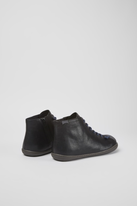 Peu Black Ankle Boot For Men Camper AU New Arrivals