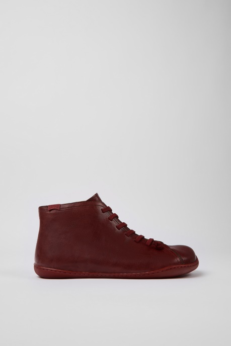 Camper AU Peu Brown Leather Ankle Boots For Men New Arrivals