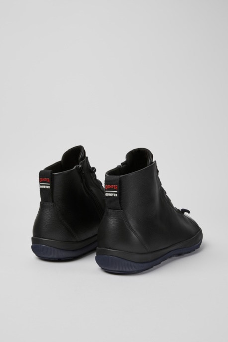 Camper AU Peu Pista Gore-Tex Black Ankle Boots For Men New Arrivals
