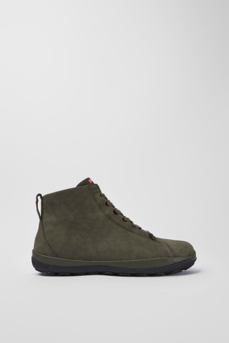 Peu Pista Gore-Tex Green Nubuck Ankle Boots For Men Exclusive Camper AU
