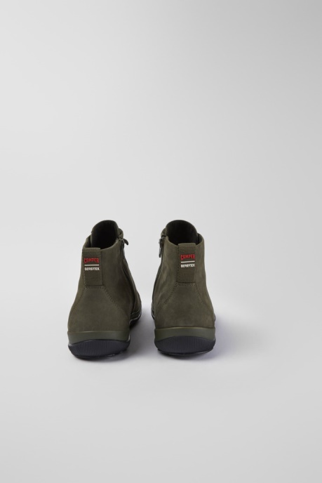 Peu Pista Gore-Tex Green Nubuck Ankle Boots For Men Exclusive Camper AU