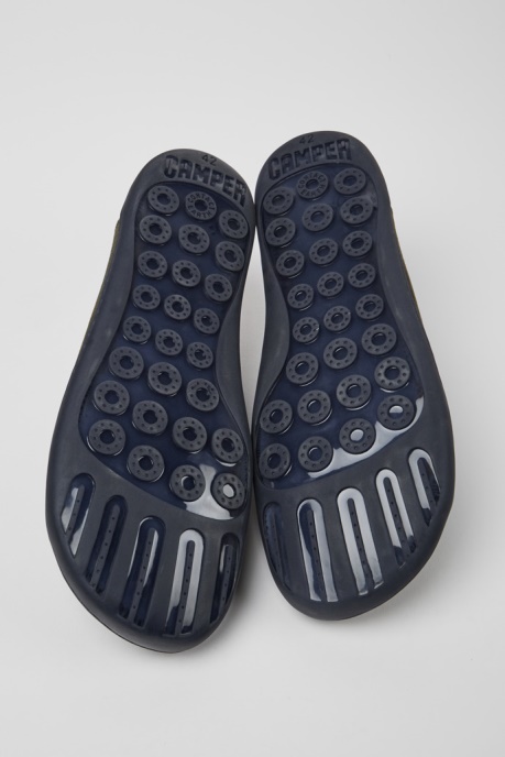 Peu Green Nubuck Shoes For Men Exclusive Camper AU