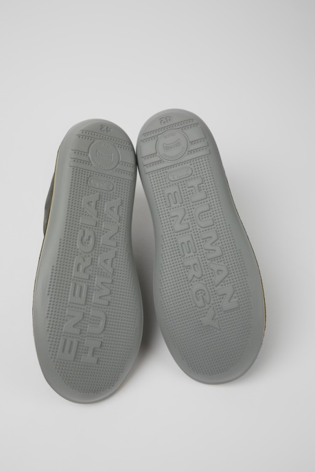 Camper AU Beetle Dark Gray Nubuck Ankle Boots For Men New Arrivals