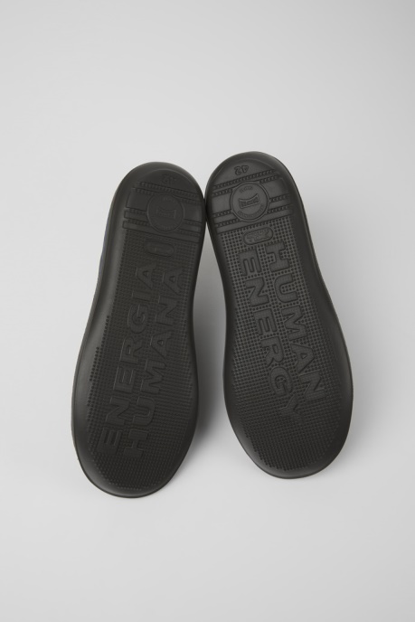 Camper AU Design Beetle Dark Brown Leather Ankle Boots For Men