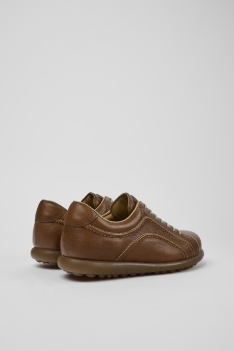 Pelotas Brown Leather Sneakers For Men Camper AU New Arrivals