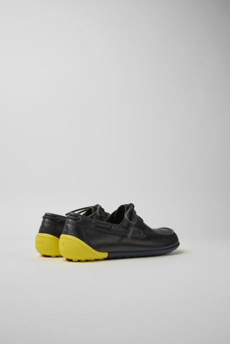 Camper AU Peu Circuit Blue Leather Shoes For Men New Arrivals