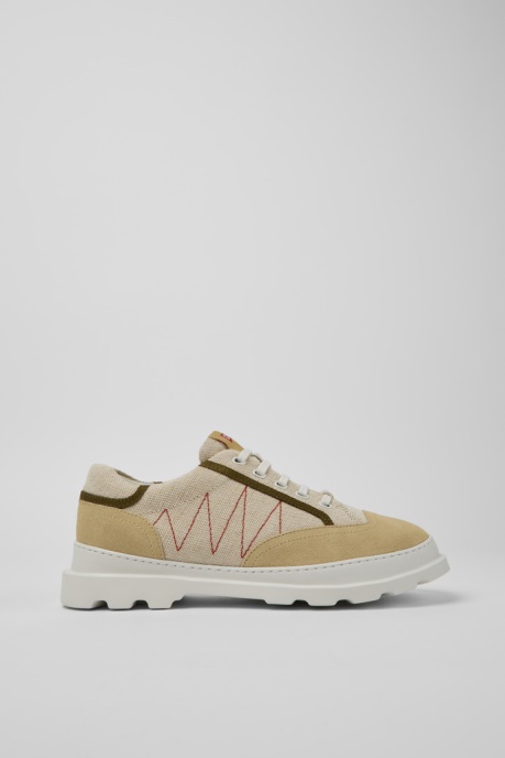 Brutus Beige And Green Sneakers For Men Camper AU New Arrivals