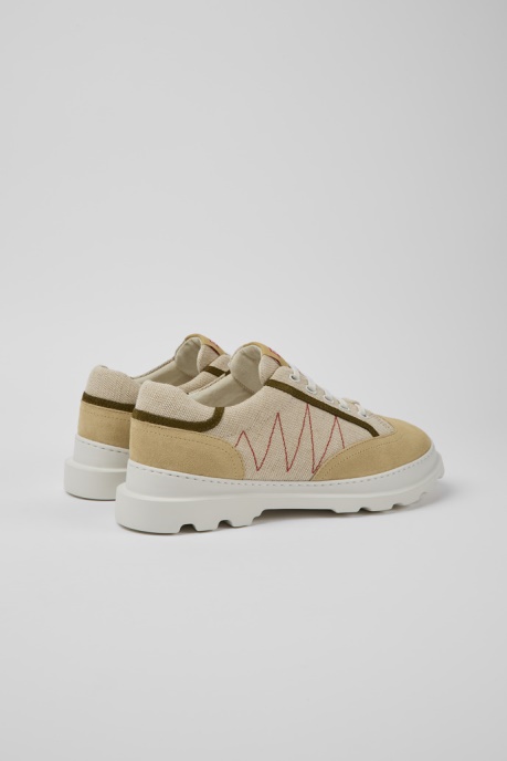 Brutus Beige And Green Sneakers For Men Camper AU New Arrivals