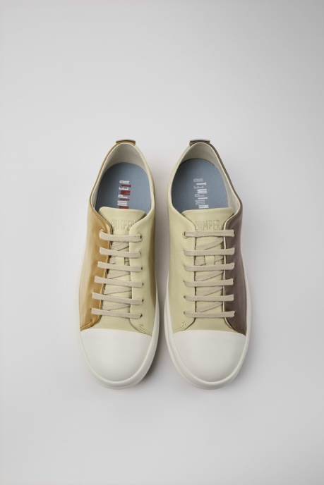 Twins Beige And Brown Shoes For Men Camper AU New Arrivals