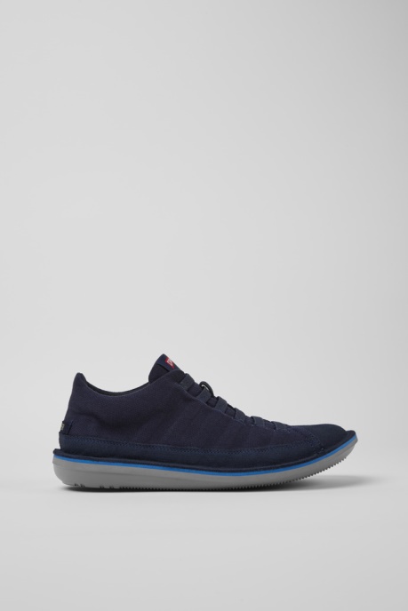 Beetle Blue Nubuck Sneakers For Men Camper AU New Arrivals