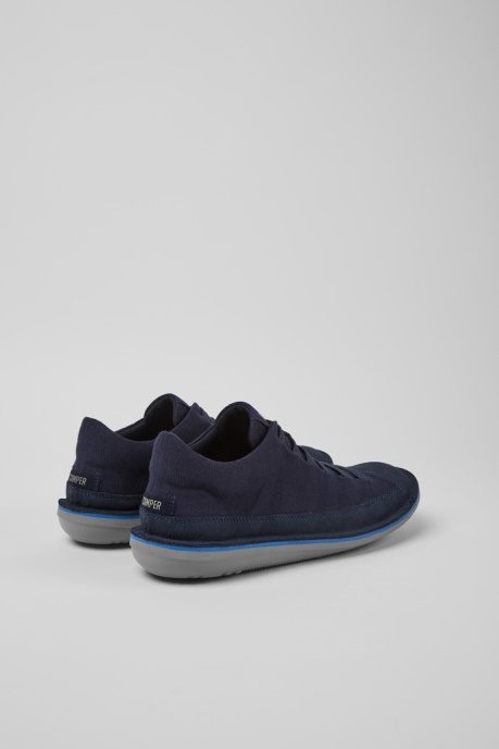 Beetle Blue Nubuck Sneakers For Men Camper AU New Arrivals