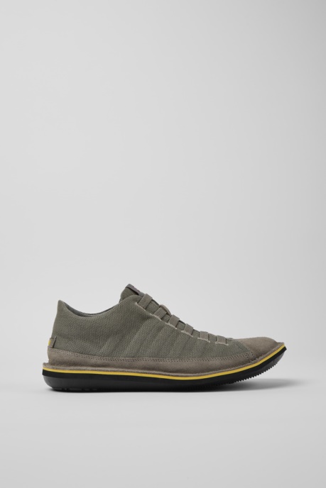 Beetle Grey Nubuck Sneakers For Men Exclusive Camper AU