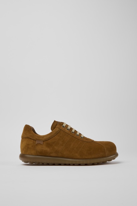 Camper AU Pelotas Brown Nubuck Sneakers For Men New Arrivals