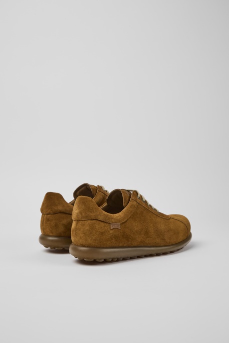 Camper AU Pelotas Brown Nubuck Sneakers For Men New Arrivals