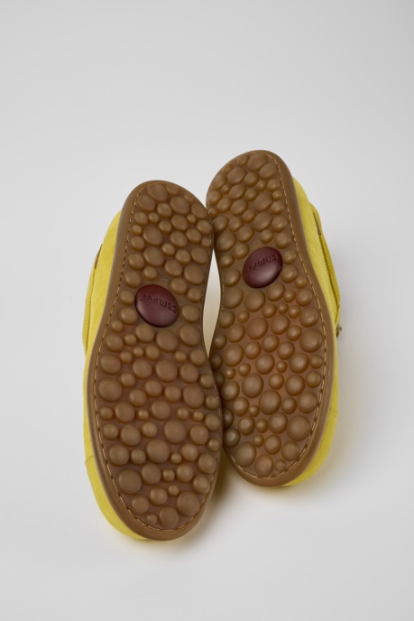 Pelotas Yellow Nubuck Sneakers For Men Exclusive Camper AU