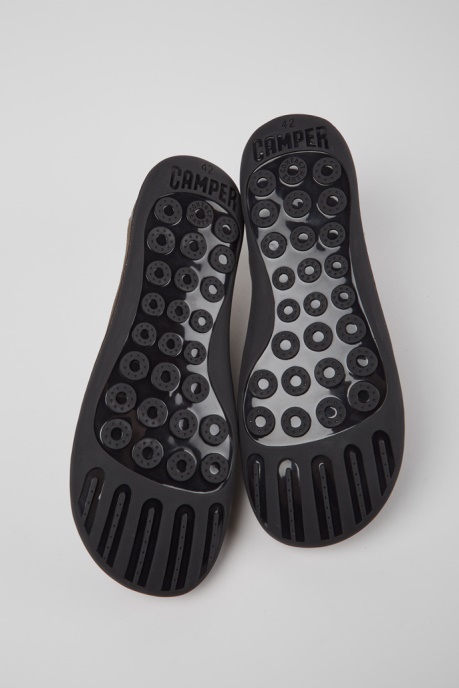 Design Peu Brown Leather Shoes For Men Camper AU