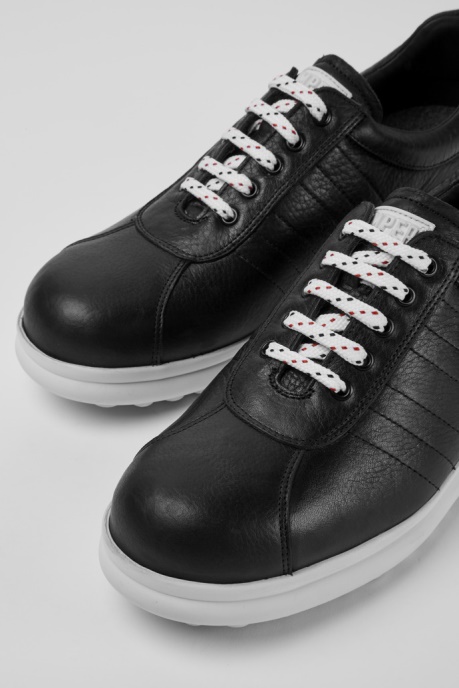 Camper AU Design Pelotas Protect Black Leather Sneakers For Men