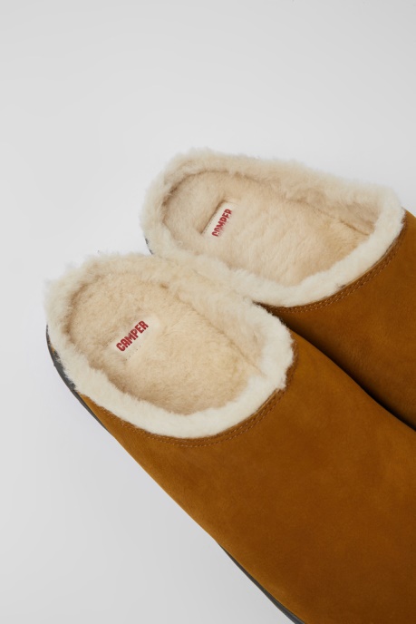 Camper AU Design Peu Brown Nubuck Shoes For Men