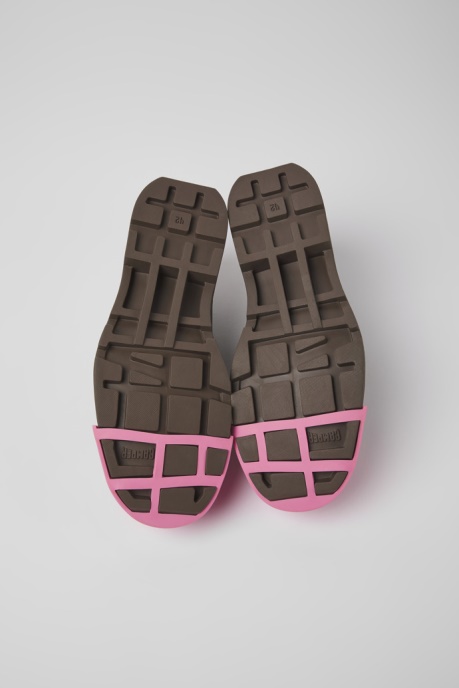 Design Junction Brown Leather Shoes For Men Camper AU