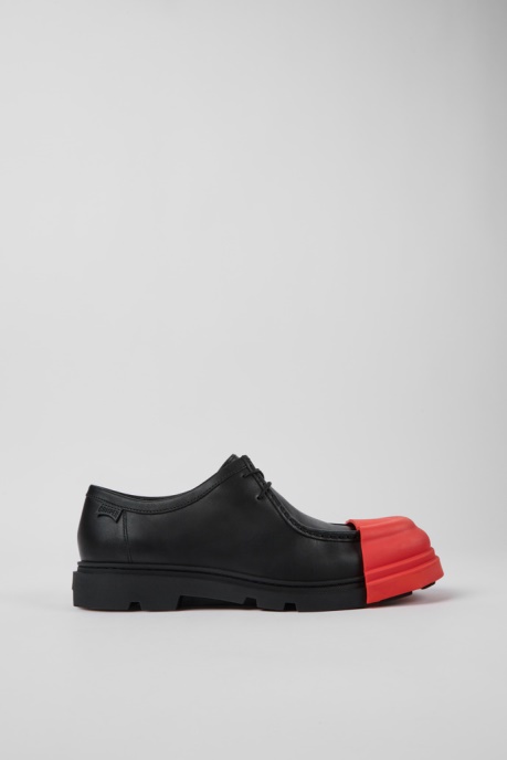 Exclusive Camper AU Junction Black Leather Shoes For Men