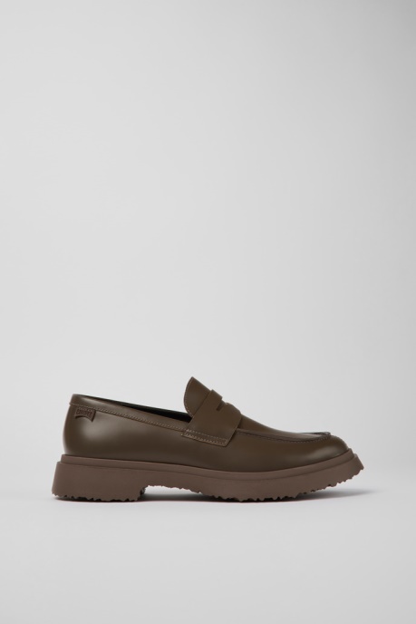 Walden Brown Leather Loafers For Men Camper AU New Arrivals