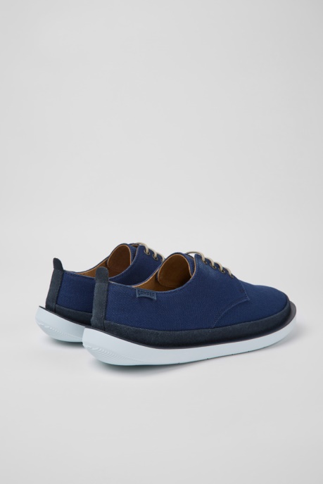Camper AU Wagon Blue Textile And Nubuck Shoes For Men New Arrivals