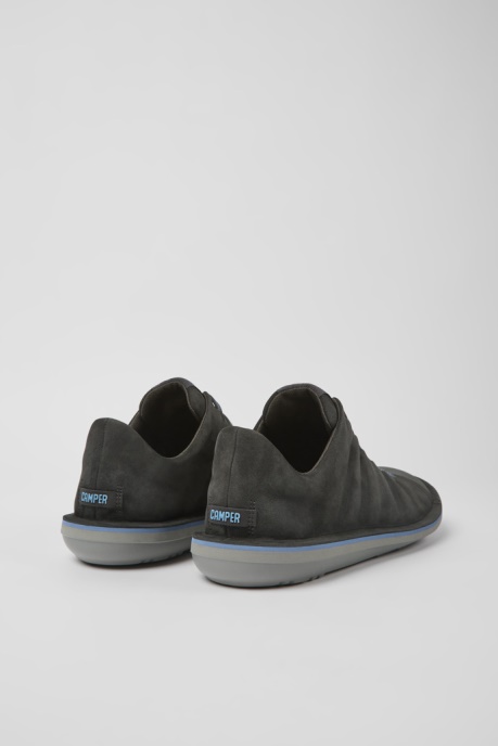 Camper AU Design Beetle Gray Nubuck Shoes For Men
