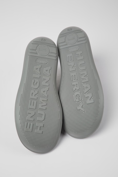 Camper AU Design Beetle Gray Nubuck Shoes For Men