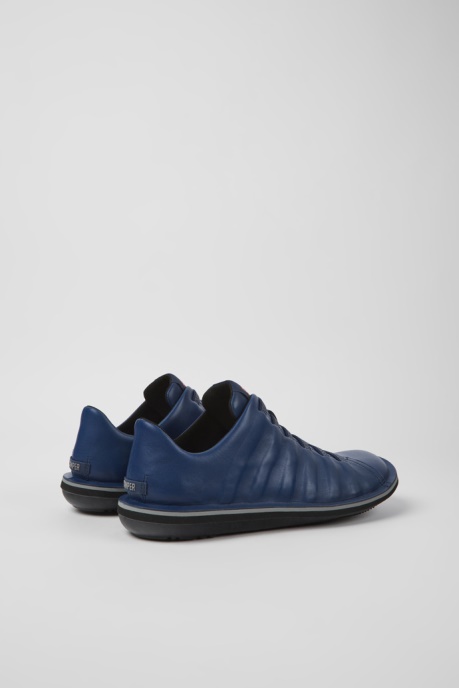 Beetle Blue Leather Shoes For Men Exclusive Camper AU