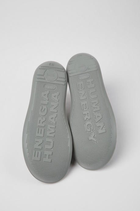 Camper AU Beetle Gray Textile And Nubuck Shoes For Men New Arrivals