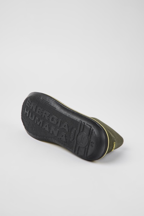 Exclusive Camper AU Beetle Green Textile And Nubuck Shoes For Men