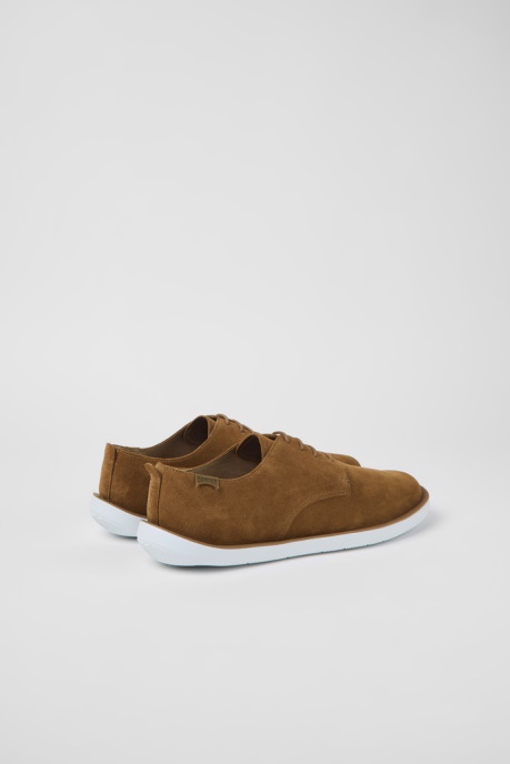 Design Wagon Brown Nubuck Shoes For Men Camper AU