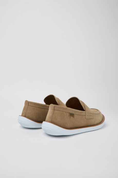 Exclusive Camper AU Wagon Beige Nubuck Shoes For Men