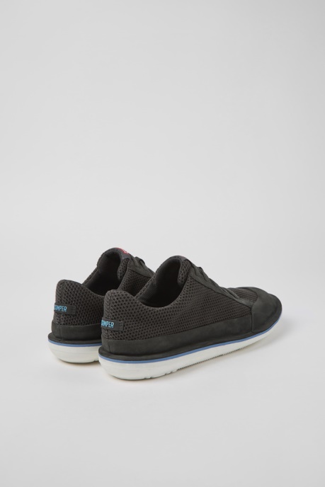 Beetle Gray Textile And Nubuck Shoes For Men Exclusive Camper AU