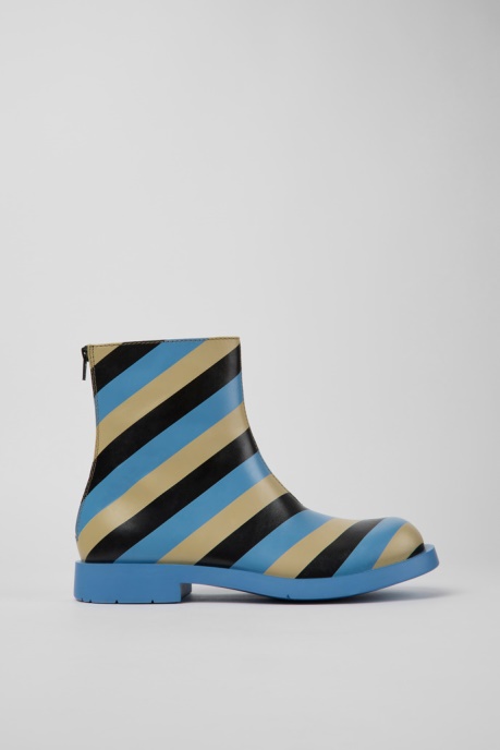 Camper AU Mil 1978 Multicolored Leather Ankle Boots For Men New Arrivals