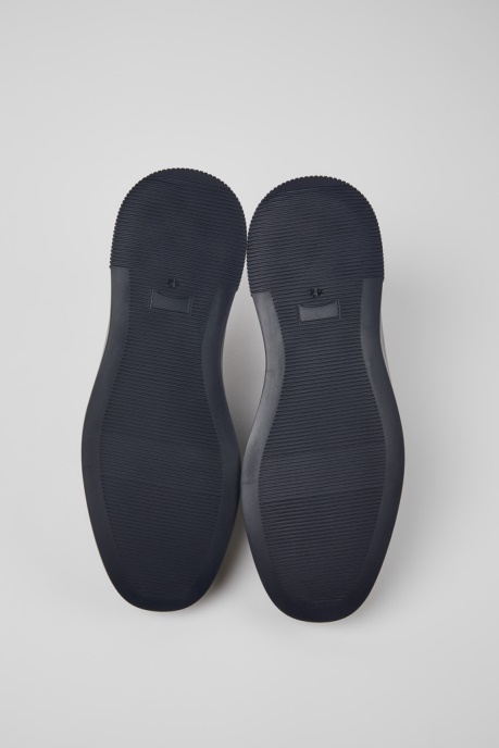 Camper AU Design Bill Dark Gray Leather And Nubuck Shoes For Men