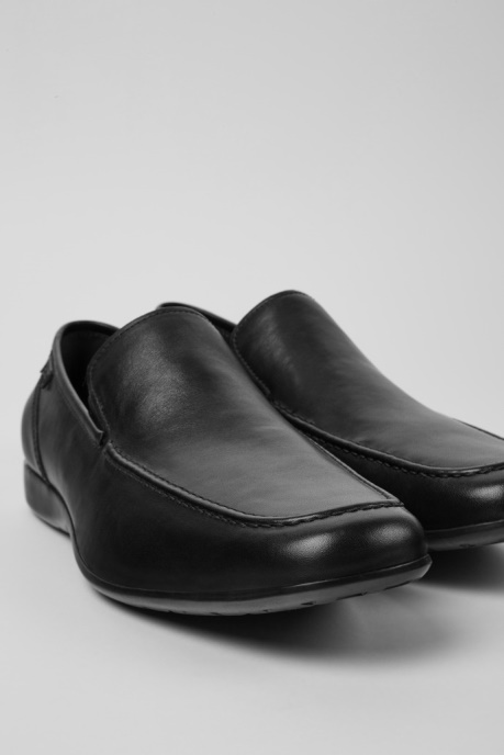 Camper AU Mauro Black Moccasins For Men New Arrivals