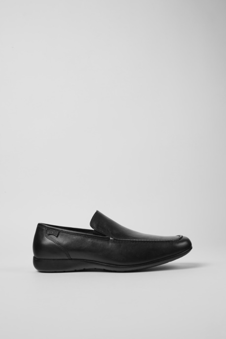 Camper AU Mauro Black Moccasins For Men New Arrivals